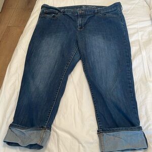Gap Straight Cuff jeans